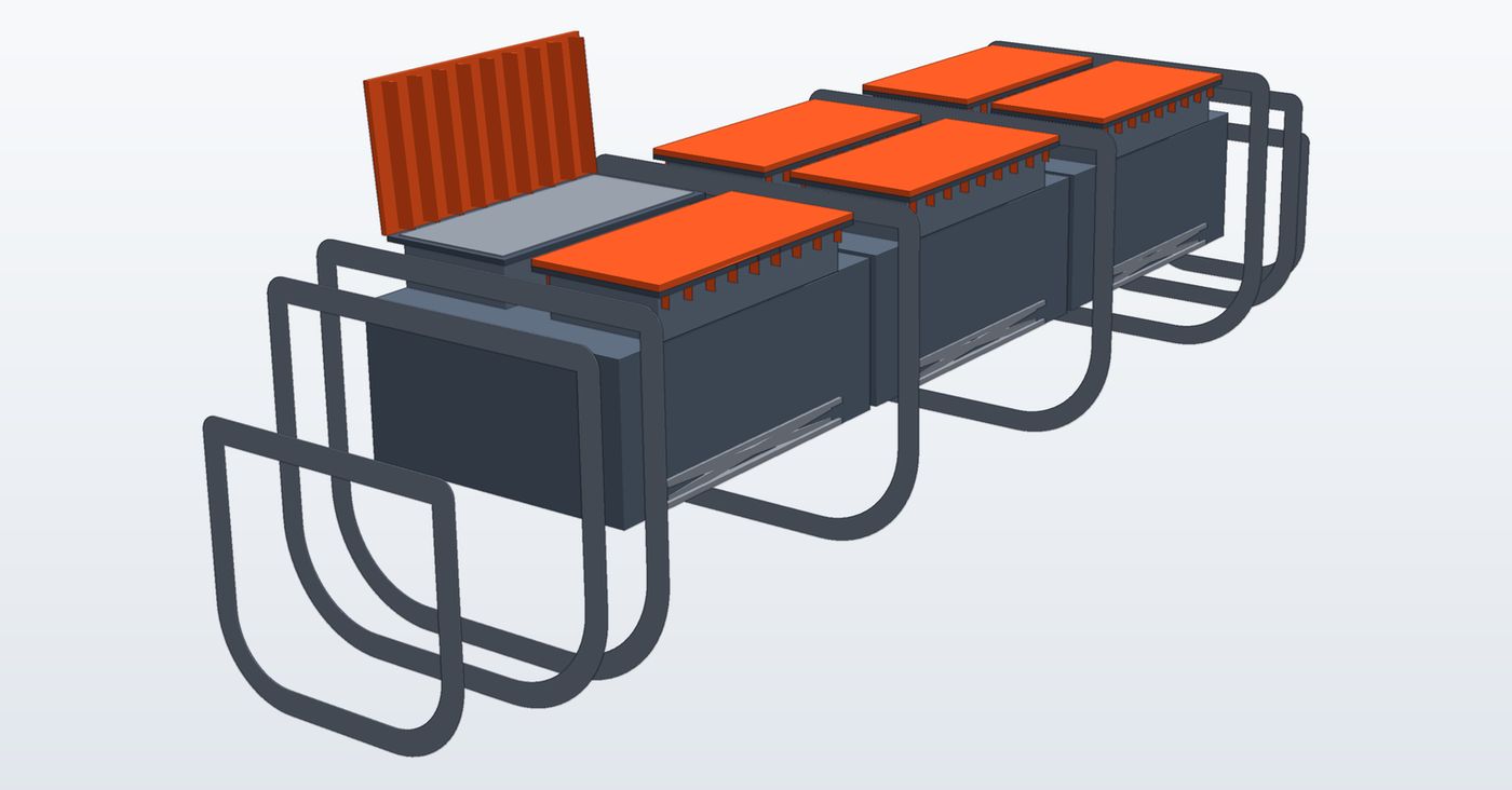 Structural arrangement — compartments, trunks, coamings and covers on the ring frames